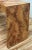 Late 20th Century Vintage Faux Burlwood Console Table For Sale - Image 5 of 12