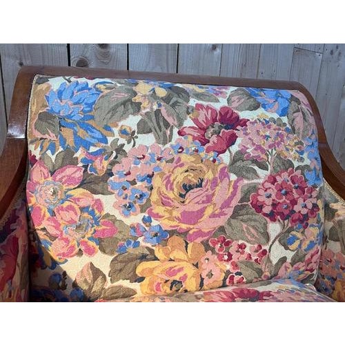 Louis XVI Style Bergère Armchairs, Set of 2 For Sale - Image 3 of 8