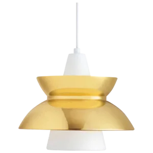 Jorn Utzon Doo-Wop Pendant for Louis Poulsen in Brass