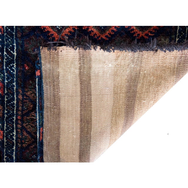 Early 20th Century Persian Baluch Bag Face Rug For Sale - Image 13 of 14