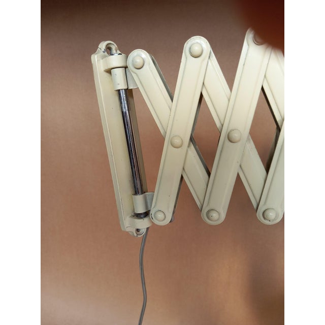 1950s Extendable Scissor Lamp, 1950s For Sale - Image 5 of 11