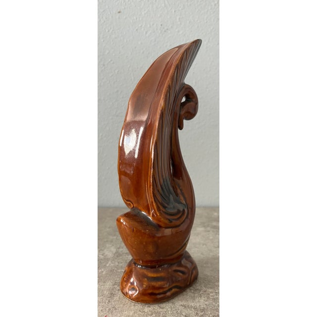 Ceramic Mid Century Modern Porcelain Swan Figurine For Sale - Image 7 of 10