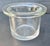 Fine crystal bowl designed by Albert Herbert and crafted by Salvati Glass in Murano, Italy. Strong modern taste in crisp...