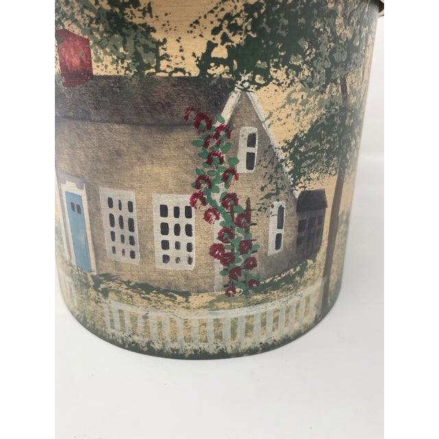 Rare Graduated Pair of 1992 Signed Betty MacLaren Nantucket Boxes – Black Lamb Exclusives For Sale - Image 10 of 16