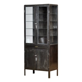 Iron Medicine Cabinet, 1950s For Sale