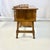 Camel 1950s Mid-Century Boho Chic Arts & Crafts Nutmeg Maple Desk. For Sale - Image 8 of 13