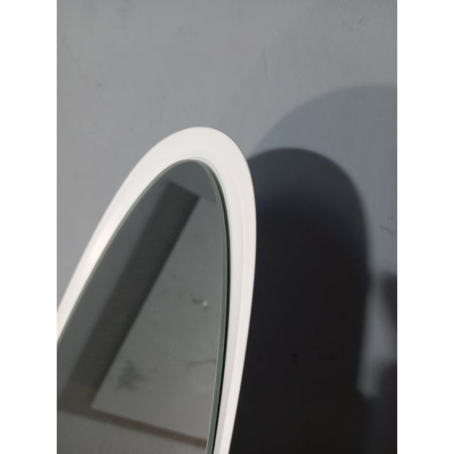 Floor Mirror Model Unghia Nail Lipstick in White For Sale - Image 10 of 18