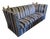 Custom Blue Velvet Knole Sofa For Sale