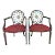 Late 20th Century Vintage Spider-Back Arm Chairs - A Pair For Sale