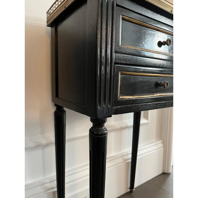 Early 19th Century Early 19th Century Neoclassical Nightstand, Pair For Sale - Image 5 of 9