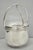 Traditional Vintage Art Deco Silver Plated Reticulating Hinge Bar Ice Bucket W/ "S" Monogram For Sale - Image 3 of 16