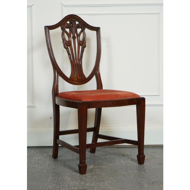 Set of Victorian Hepplewhite Hallway Side Chairs For Sale - Image 12 of 15
