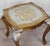 Mid 20th Century Vintage Italian Rococo Gold Giltwood Side Table For Sale - Image 5 of 10