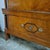 Brown Pair of Italian Louis XVI–Directoire Style Figured Birch Twin Beds With Nightstand, C. 1950 For Sale - Image 8 of 12