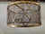 Vintage Drum Trellis Chandlier 5 Light Gold Leaf For Sale - Image 4 of 9