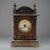 Wood Antique English Parlor Mantel Clock by Fattorini & Sons - Patented Alarm For Sale - Image 7 of 9