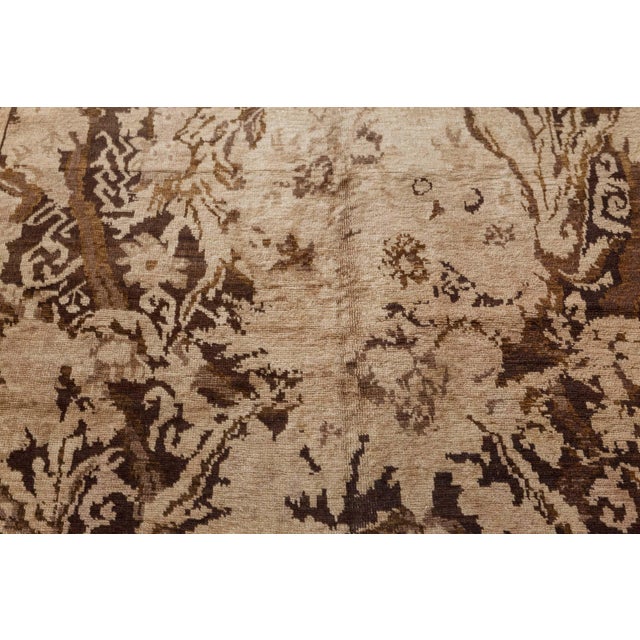 Antique Russian Karabagh Hand-Knotted Wool Rug Size: 6'9" × 15'5" (205 × 469 cm) Exuding old-world charm and a...