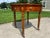 Brass Vintage Henredon Federal-Style Round Center Table | Traditional Neoclassical Occasional Table With Drawer & Brass Casters For Sale - Image 8 of 11