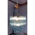 Contemporary Murano Style Glass Turquoise Chandeliers - a Pair For Sale - Image 4 of 12