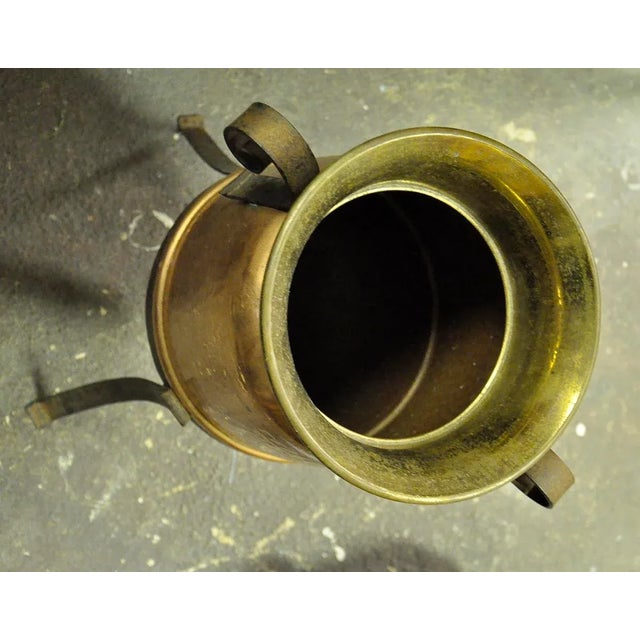 1960s Vintage French Pot and Stand For Sale - Image 5 of 5