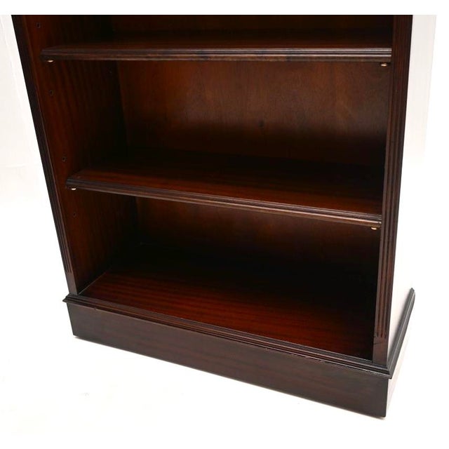 Antique Georgian Open Bookcases, 1950s, Set of 2 For Sale - Image 9 of 10