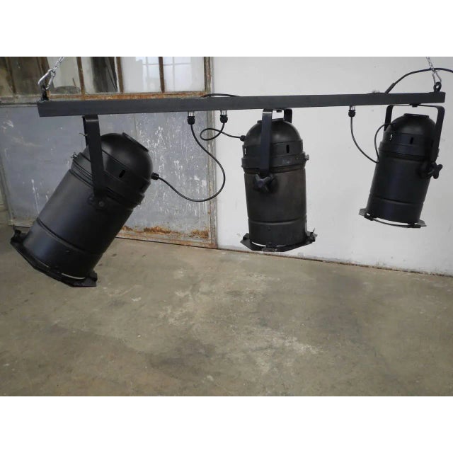 Italian Industrial 3-Light Ceiling Lamp, 1970s For Sale - Image 13 of 13