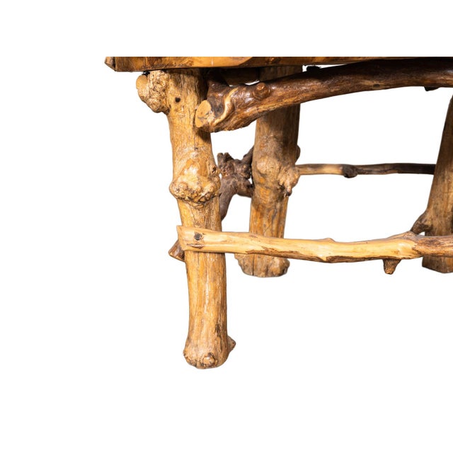 English Vintage Branch & Root Chair II For Sale - Image 3 of 3