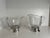 Traditional 1940s Creamer and Sugar Bowl Set by Duncan Miller - Pattern Adoration Etched Crystal W/Solid Sterling Silver Bases For Sale - Image 3 of 4