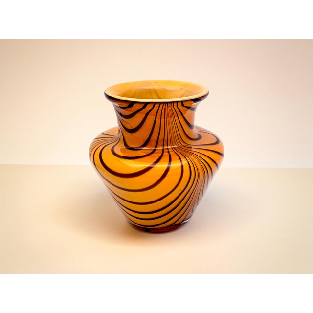 Phoenician Murano Glass Vase from Manifattura Di Murano, 1980s For Sale - Image 3 of 10