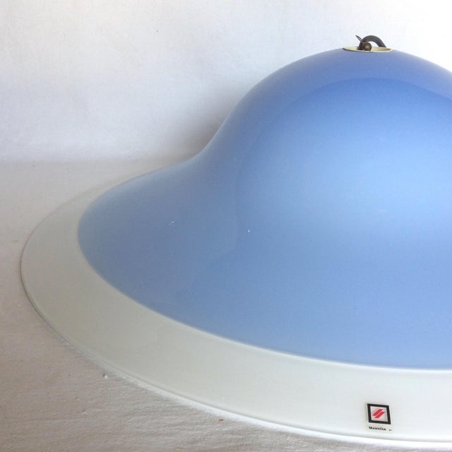 1980s Murano Due Pendant Lamp in Murano Glass, 1980s For Sale - Image 5 of 8