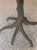 Contemporary Michael Fogg Faux Bois Round Bistro Table For Sale - Image 3 of 4
