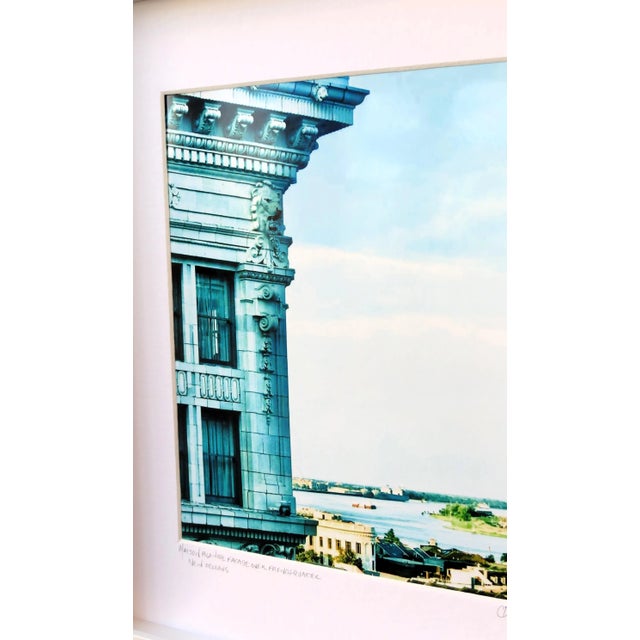 Beaux-Arts Limited Edition Architectural Photography, New Orleans, French Quarter, Framed by C. Damien Fox For Sale - Image 3 of 4