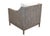 Wood Pair of Century Furniture Monarch Wood Wrapped Contemporary Modern Armchairs For Sale - Image 7 of 12
