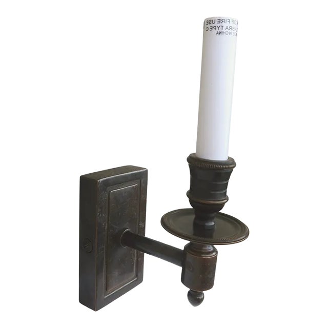 Visual Comfort French Library Sconce in Bronze by Barbara Barry For Sale