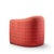 Red Vladimir Kagan for Preview Mid Century Lounge Chairs - Pair For Sale - Image 8 of 12
