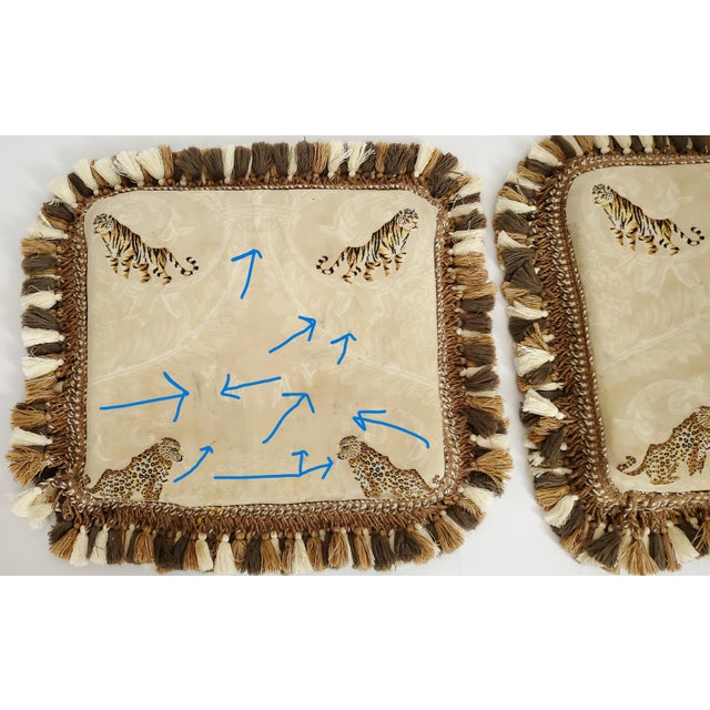 Benches With Upholstered Cushions Pair For Sale - Image 17 of 18