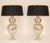 1990s Vintage Silver Table Lamps Glass Baluster Vase Lamps Faux Mercury Modern Lamps - A Pair For Sale - Image 5 of 13