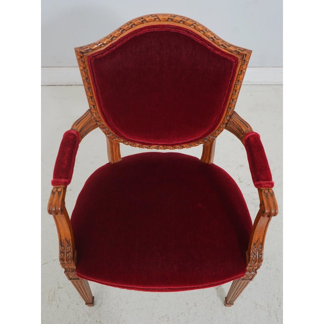 Age: Approx: 20 Years Old Details: Shield Back Design Nice Quality Construction Federal Style Traditional Style Mohair...