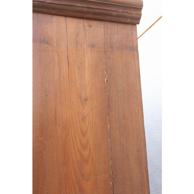 Large British Colonial Glass Display Cabinet For Sale - Image 12 of 14