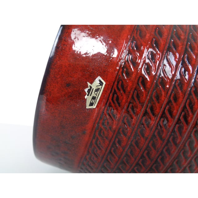 Large Ceramic Cachepot from Bay Keramik, Germany, 1970s For Sale - Image 18 of 18