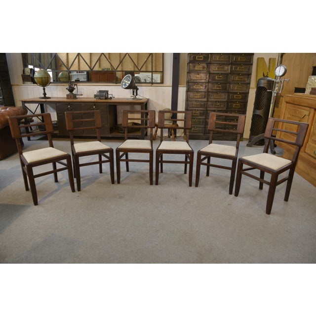 Chairs by Pierre Cruege, 1960s, Set of 6 For Sale - Image 6 of 14