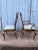 Wood Baker Cherry Queen Anne Dining Chairs With Gold Gilt Details - Set of 10 For Sale - Image 7 of 13