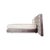 La Donna Bed in Silver Fabric with Cashmere Mattress from Cocoon For Sale - Image 10 of 12