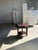 Wood Small Vintage Modernist Octagonal Side Table with Quadripod Base For Sale - Image 7 of 18