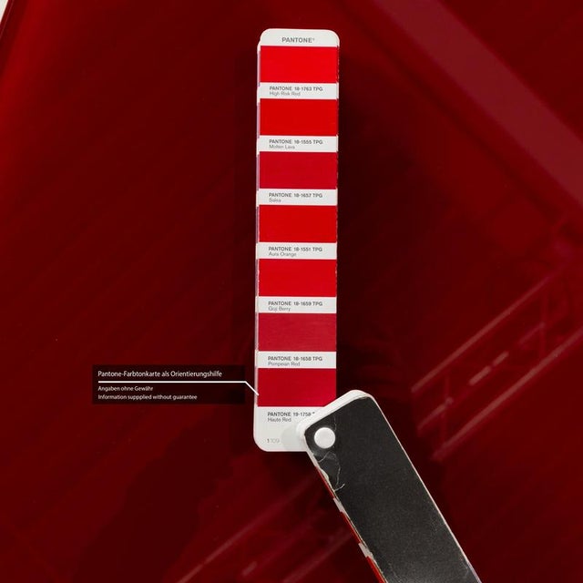 Spectral Wooden Sideboard in Red, Brown & Black For Sale - Image 9 of 15