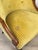 Vintage Neoclassical Gold Stripped Mahogany Barrel Club Chairs - A Pair For Sale - Image 10 of 11