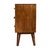Rustic Mixed Chestnut 4-Drawer Bedside Chest For Sale - Image 4 of 8