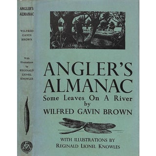 "Angler's Almanac" Book 1949 Brown, Wilfred Gavin For Sale