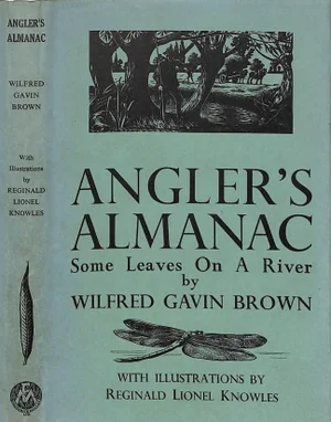 "Angler's Almanac" Book 1949 Brown, Wilfred Gavin