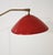 Mid-Century Modern Vintage Floor Lamp in Red Marble with Brass and Metal from Stilnovo, 1950 For Sale - Image 3 of 17